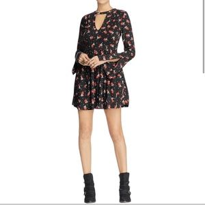 Free People Keyhole Neck Dress with Pockets